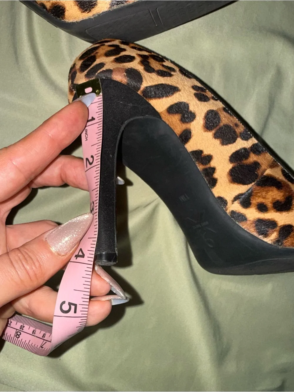 Nine West Leopard-Print Pointed Toe Pumps - Brown/Black